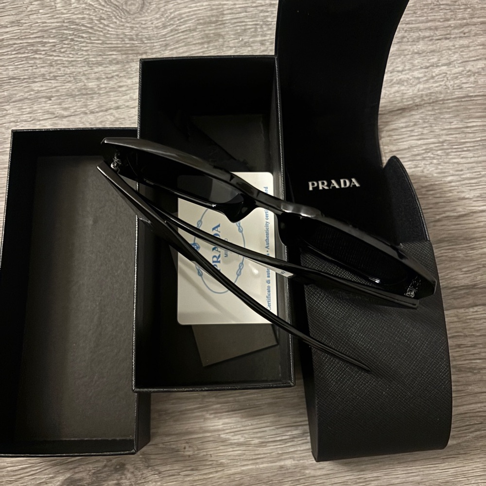 Prada Black Sunglasses Case - Picture 2 of 3